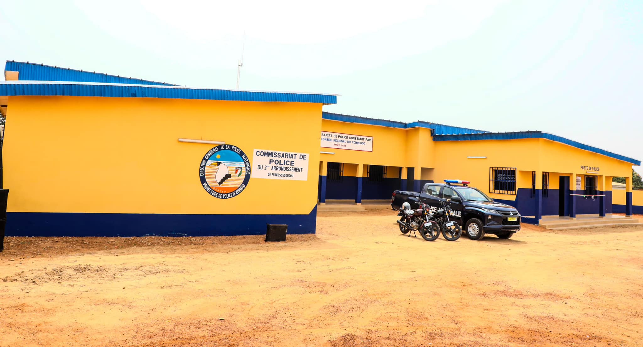 NOUVEAU COMMISSARIAT DE FERKESSEDOUGOU : UN INVESTISSEMENT POUR FAIRE BARRAGE AUX INFILTRATIONS TERRORISTES